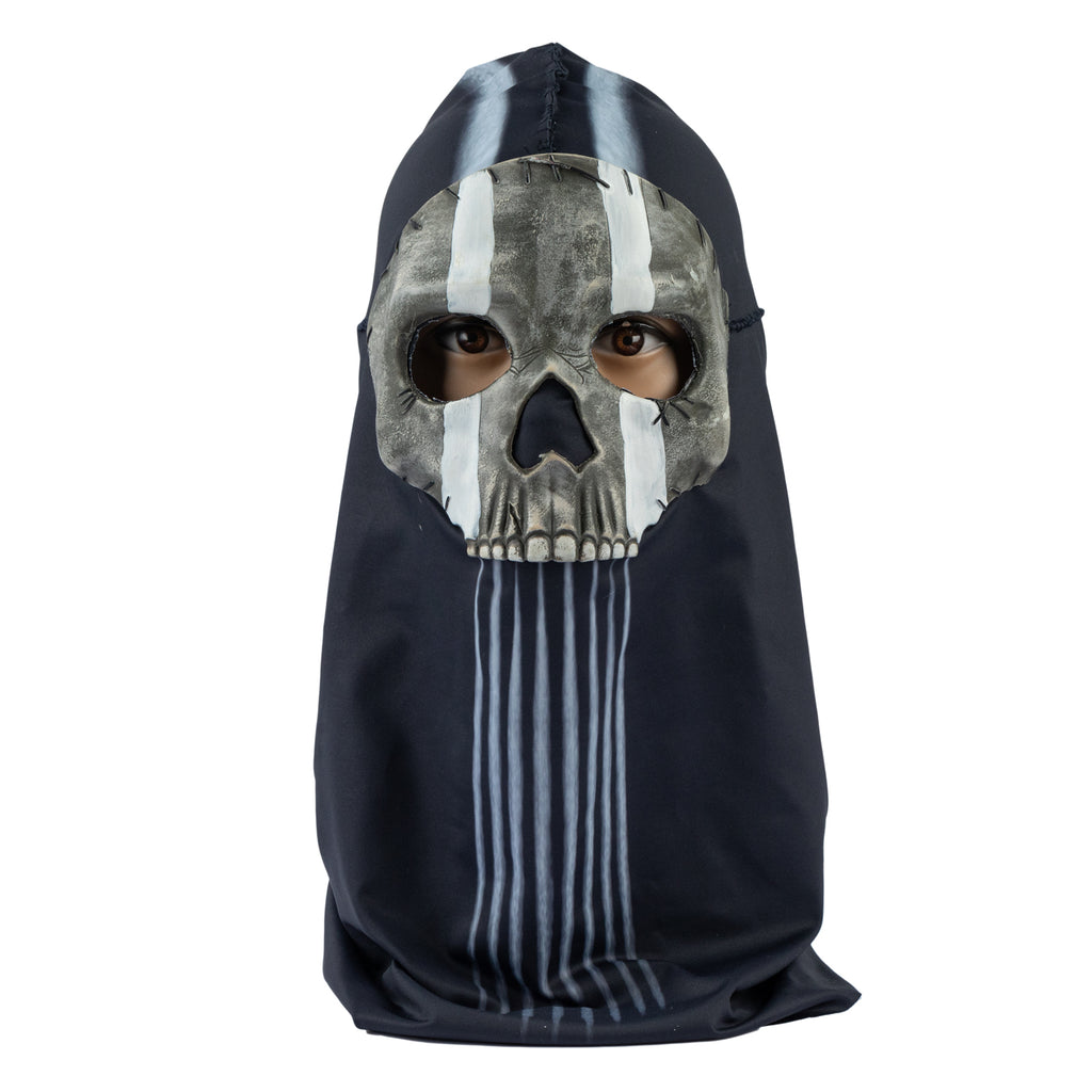 Call of Duty Modern Warfare 2 Skull Mask Full Face Helmet Hood Game Fancy  Dress