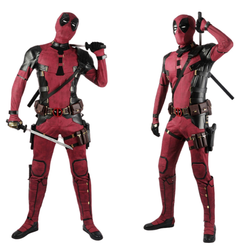 【New Arrival】Xcoser Deadpool 3 Wade Wilson Full Suit Cosplay Costume Halloween Cosplay