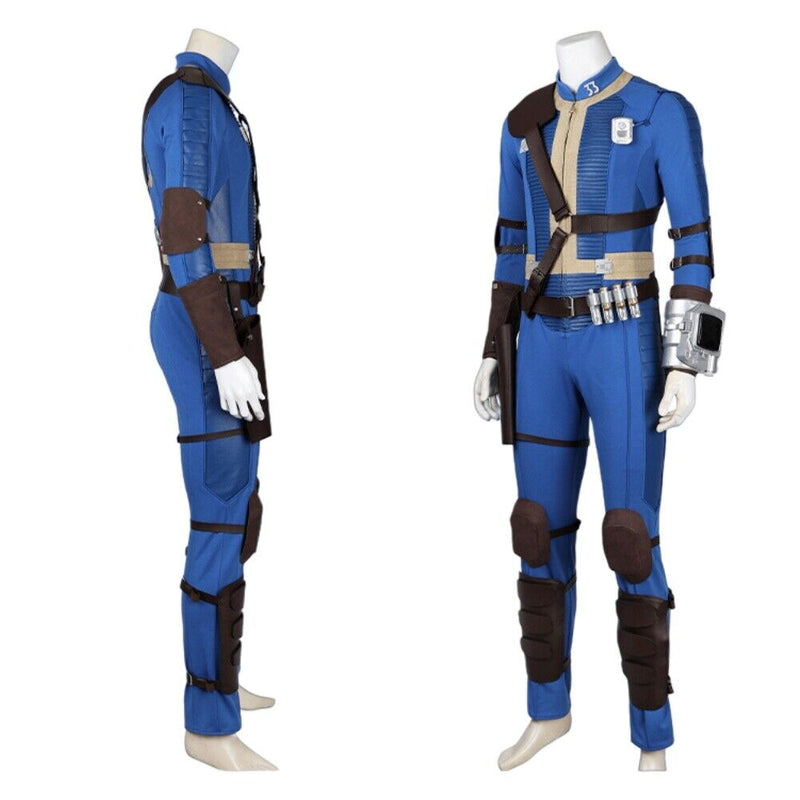 【New Arrival】Xcoser Fallout Hank Cosplay Costume Outfit Man Jumpsuit Suit Prop Set Halloween Cosplay