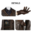 【New Arrival】Xcoser 2024 Hot Fallout The Ghoul Cosplay Costume Hat Belt Accessories Full Set
