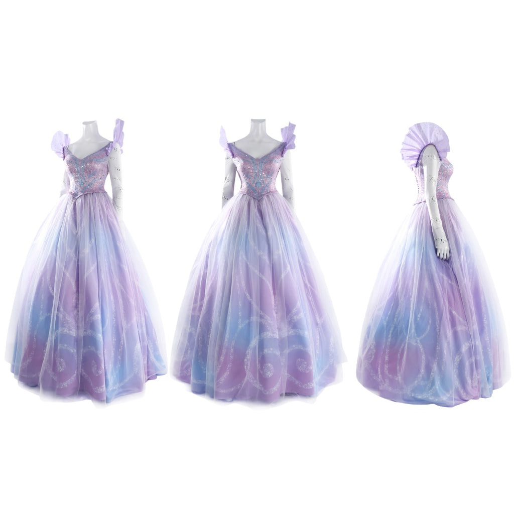 Glinda Dress Adult - Wicked Part Two Costume - Glinda Wicked Formal Dress XS Glinda Dress Adult - Wicked Part Two Costume - Glinda Wicked Formal Dress XS