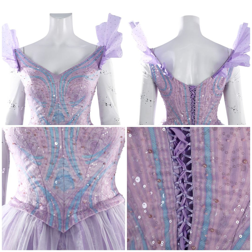 Glinda Dress Adult - Wicked Part Two Costume
