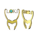 【Special deal】Xcoser Loki TV Series Loki Cosplay mask Horns Detachable 2021 Deluxe Version with Delicate Surface Odinson Cosplay Prop for Adult