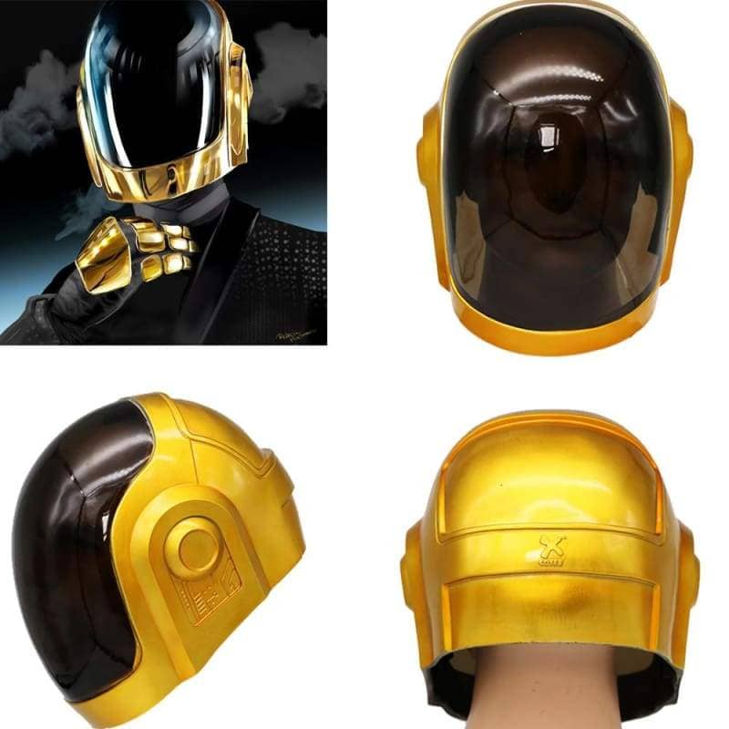 daft punk motorcycle helmet dot Daft Punk Band Helmet - Thomas Bangalter & Guy Manuel Mask