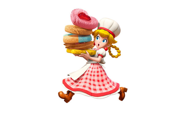 The Most Spectacular Game Princess Peach Cosplay: Show Time Patisserie Peach Cosplay Costume Set