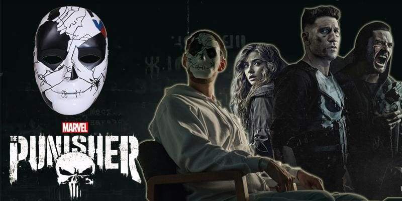 Designer Retrospect       The Punisher Season 2 Billy Russo Mask | Xcoser International Costume Ltd.
