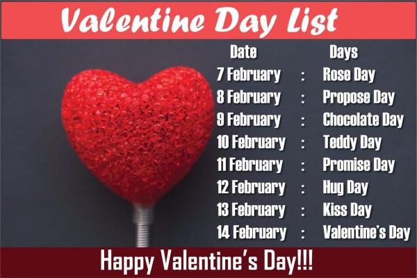 Valentine's Week Full List 2024: Rose Day, Propose Day And Kiss Day; How To Celebrate These Days