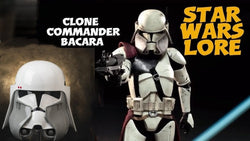 Xcoser Star Wars Commander Bacara Helmet - Premium Resin Cosplay Prop  Halloween Costume Replica