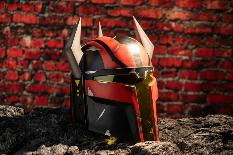 Xcoser Star Wars Mandalorian Gar Saxon Helmet Adult Halloween Cosplay（Pre-order）