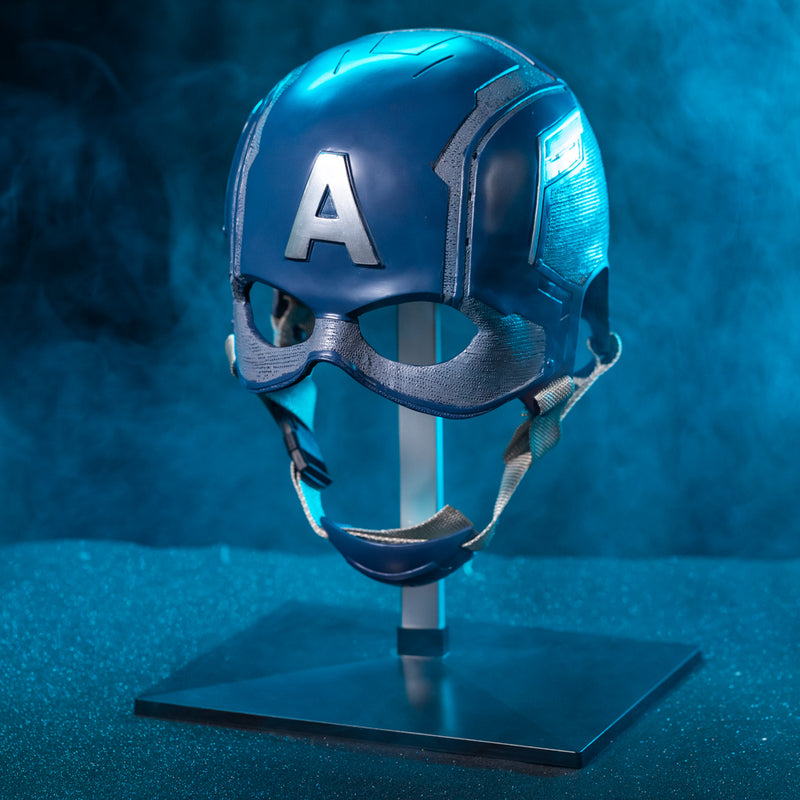 Xcoser Superhero Captain America Helmet Steve Rogers Full Head Resin Mask Cosplay Costume Helmet