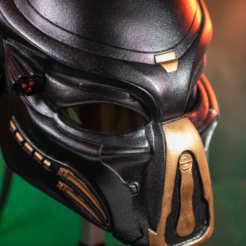 Xcoser Predator Mask with Dreads Hair Cosplay Helmet Halloween Role Play