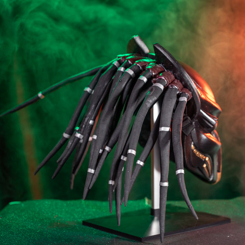 【Special deal】Xcoser Predator Mask with Dreads Hair Costume Accessories for Halloween Cosplay