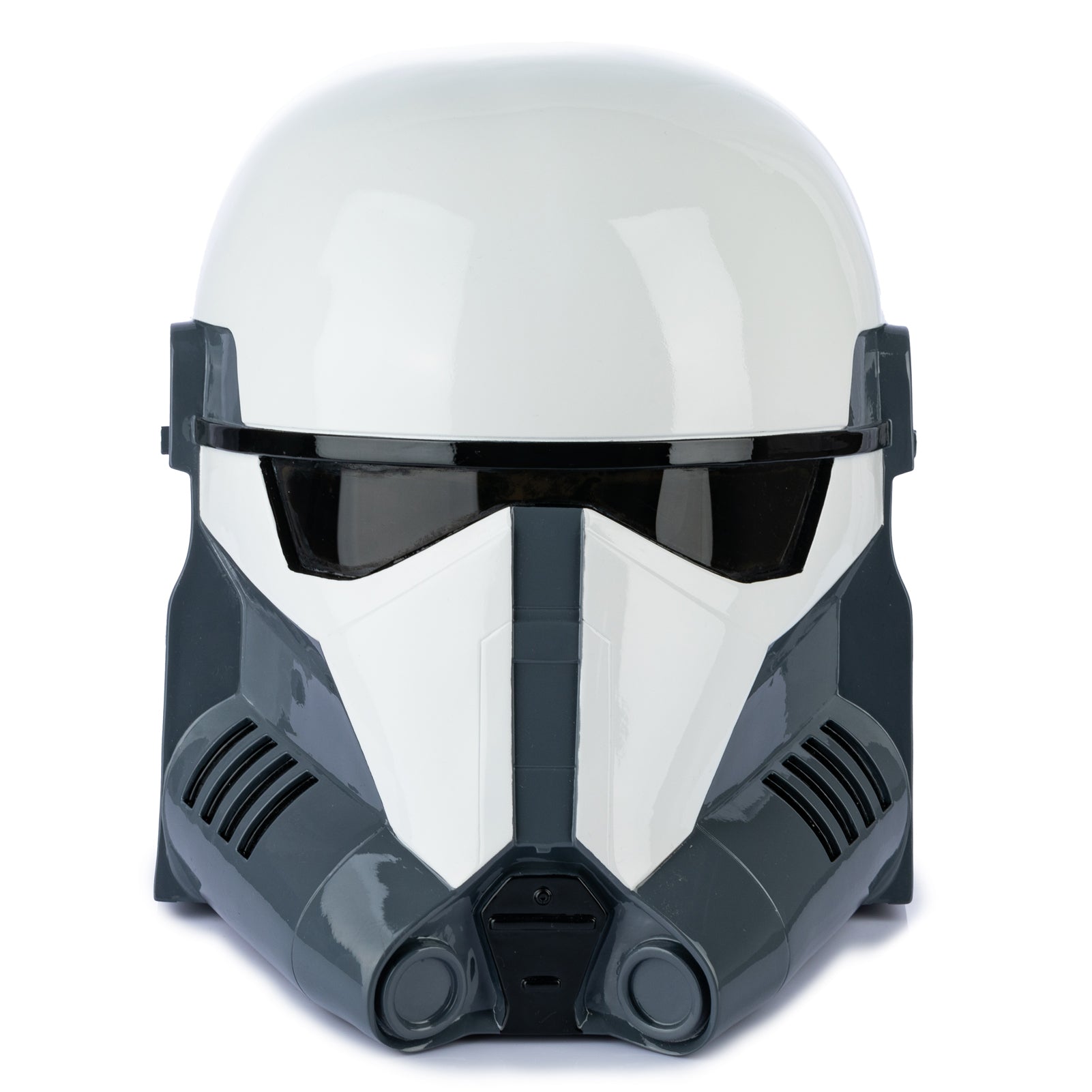 full face mandalorian motorcycle helmet Cosplay Airsoft Head Tactical Sorta-Kinda Mandalorian/Boba Fett/Galac-Tac Style Helmet with Exchangable Lens(Black) Imperial Super Commando Brand Mandalorian Beskar Helmet - 3D