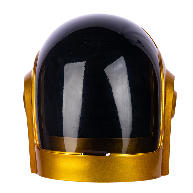 Xcoser Daft Punk Guy-Manuel  Full Head Helmet 1:1 Band Cosplay Mask Resin Props Golden Halloween