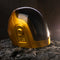 Xcoser Daft Punk Guy-Manuel Full Head Helmet 1:1 Band Cosplay Mask Resin Props Golden Halloween