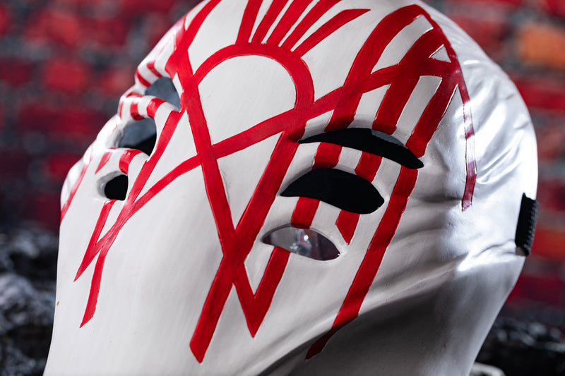 【5% off】Xcoser Sleep Vessel Mask Rock Band Cosplay Prop Adult Halloween Mask Adjustable