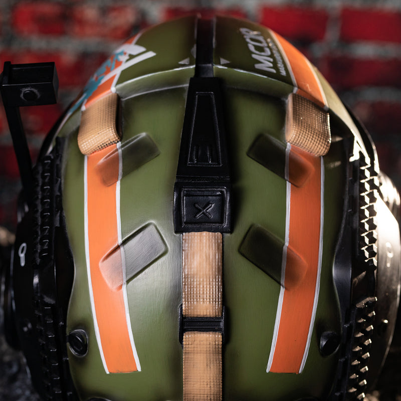 Xcoser Titanfall 2 Jack Cooper Game Helmet Resin Cosplay LED Glow Eyes Mask