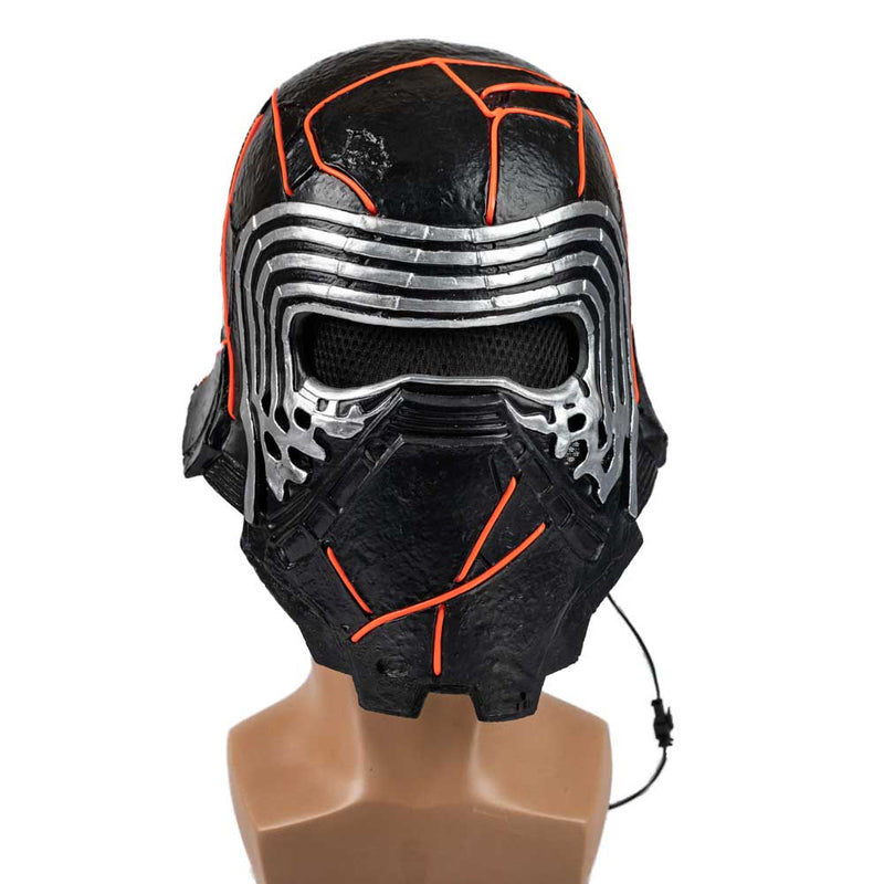 【Special deal】Xcoser Star Wars Kylo Ren Helmet Light Up Full Head Mask Cosplay Prop Resin Halloween