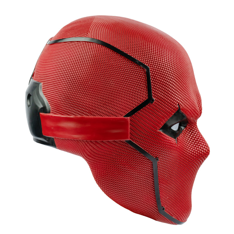 【New Arrival】Xcoser Batman Gotham Knight Red Hood Mask Deluxe Helmet Full Head Adult Halloween Cosplay Costume Accessory Prop