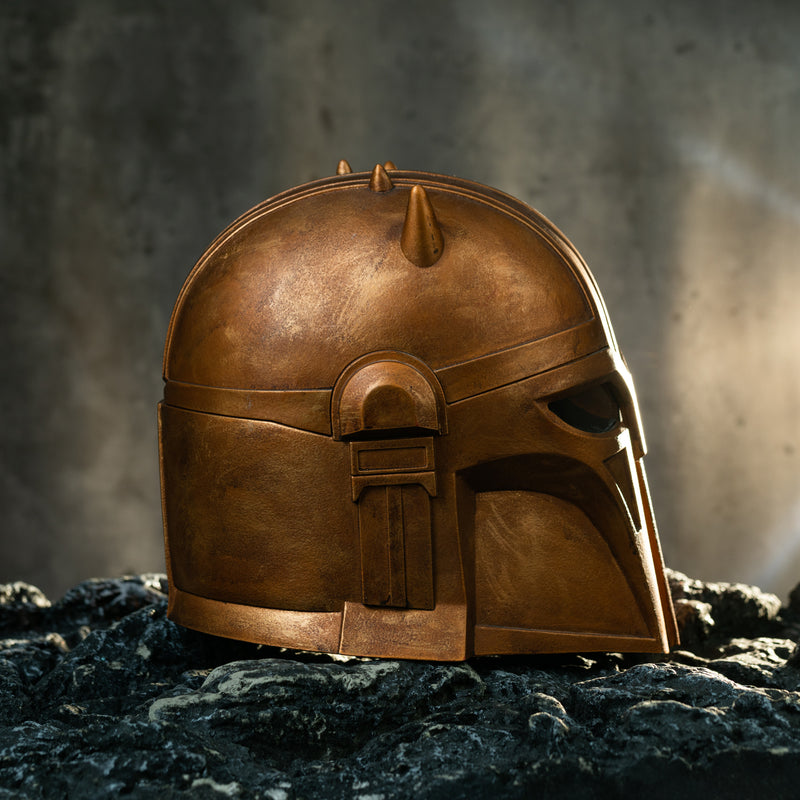 Xcoser Star Wars The Mandalorian Blacksmith Armorer Helmet Resin Adult Halloween Cosplay Helmet