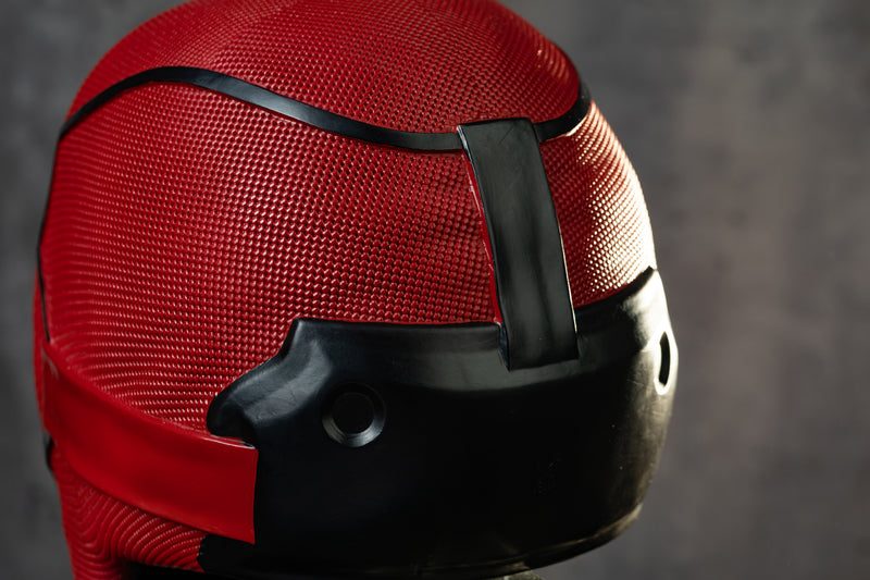 【New Arrival】Xcoser Batman Gotham Knight Red Hood Mask Deluxe Helmet Full Head Adult Halloween Cosplay Costume Accessory Prop