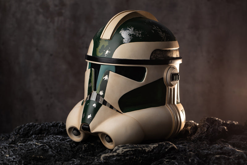 【New Arrival】Xcoser Star Wars The Clone Wars Commander Gree Helmet Adult Halloween Cosplay Helmet