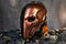 Xcoser Deathstroke Mask Golden Updated Adult Halloween Cosplay Helmet