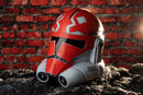 Xcoser Star Wars The Clone Wars 332nd Ahsoka Clone Trooper Helmet Adult Halloween Cosplay Helmet