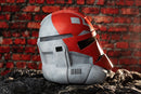 Xcoser Star Wars The Clone Wars 332nd Ahsoka Clone Trooper Helmet Adult Halloween Cosplay Helmet
