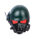 Xcoser Fallout 4 NCR Veteran Ranger Elite Riot Gear Helmet Resin Fallout Mask Halloween Cosplay Costume Accessory Prop(Pre-order,＞20 working days）