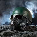 Xcoser Fallout 4 NCR Veteran Ranger Elite Riot Gear Helmet Resin Fallout Mask Halloween Cosplay Costume Accessory Prop(Pre-order,＞20 working days）