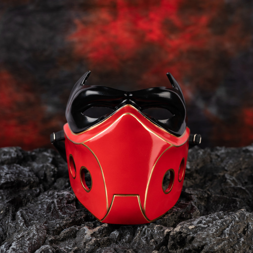 Red Line Mask Jason Todd Red Hood Mask
