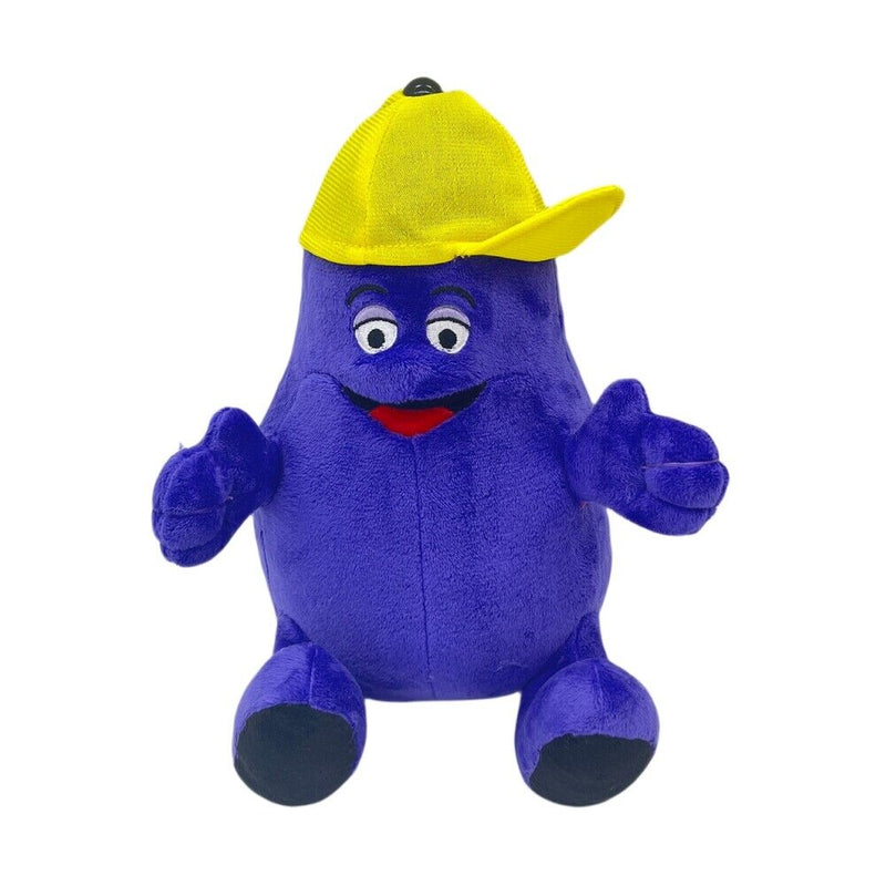 【New Arrival】Xcoser Grimace Purple Plush Cartoon Stuffed Eggplant Cup Dolls Toys Kids Birthday Gifts