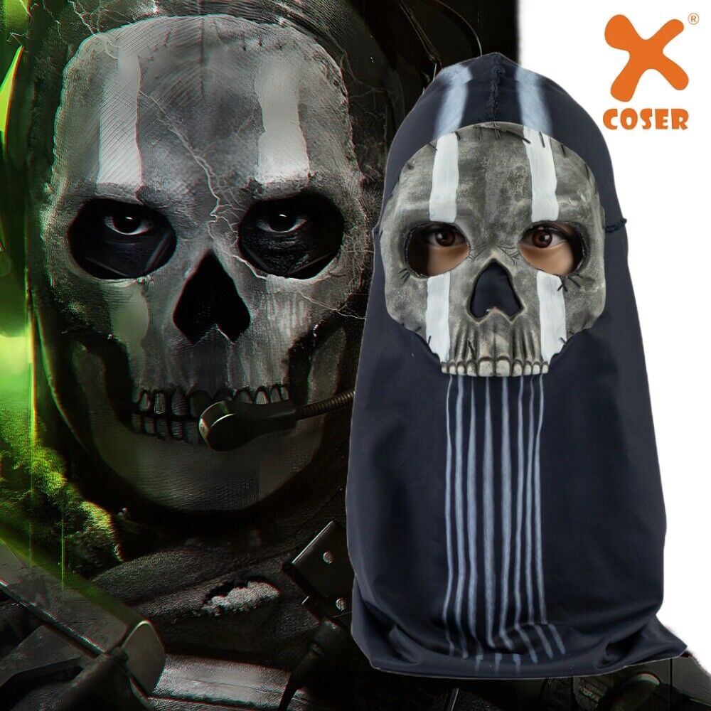 Xcoser Call Of Duty Modern Warfare 2 Simon Ghost Full Face Mask Adult