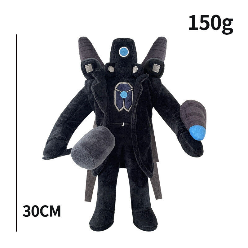 【Special deal，Minimum delivery of two】Xcoser HOT Funny Game Skibidi Toilet Plush Doll
