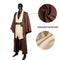 Xcoser Star Wars Jedi Knight Obi-Wan Kenobi Cosplay Costume Cloak Suits Hoodies Uniforms Adult Halloween Christmas