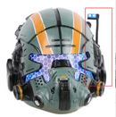 Xcoser Titanfall 2 Jack Cooper Helmet Deluxe Titan 2 Resin LED Mask for Men Halloween Cosplay Collectors Edition