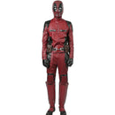 Xcoser Deadpool Costume A set Cosplay Costume PU Outfit with Latex Mask Halloween Christmas