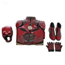Xcoser DC Justice League Flash COS suit Barry Allen Costume Cosplay Red Halloween Cosplay Clothes Men(Pre-order，＞30days）