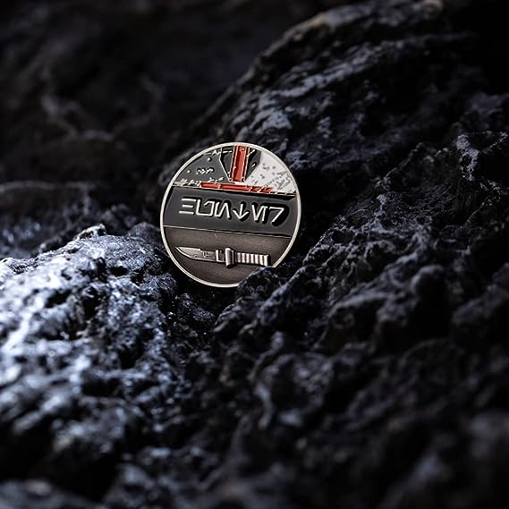 Xcoser Star Wars Clone Troopers Coins The New Republic Credits Boba Cosplay Props Currency Metal Badge Collection Version（only for US）
