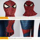 Xcoser The Amazing Spider-Man Tight-Fitting Suit Marvel Onesie Cosplay Suit For Men