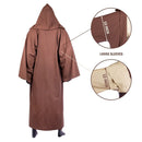 Xcoser Star Wars Jedi Knight Obi-Wan Kenobi Cosplay Costume Cloak Suits Hoodies Uniforms Adult Halloween Christmas