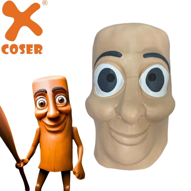【New Arrival】Xcoser Tralalero Tralala Latex Mask Italian Brainrot Tung Tung Cosplay Mask（Pre-order，＞15 working days）