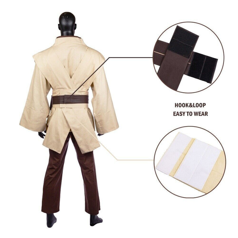 Jedi Coat/star Wars/cosplay Jedi/jedi/star Wars/obiwan Kenobi -  Hong  Kong