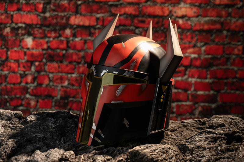Xcoser Star Wars Mandalorian Gar Saxon Helmet Adult Halloween Cosplay（Pre-order）