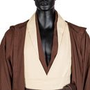 Xcoser Star Wars Jedi Knight Obi-Wan Kenobi Cosplay Costume Cloak Suits Hoodies Uniforms Adult Halloween Christmas