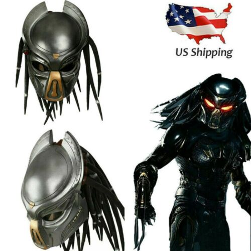 【Special deal】Xcoser 1:1 Predator Cosplay Helmet Resin Replica Adult Halloween Cosplay Prop(only for US)
