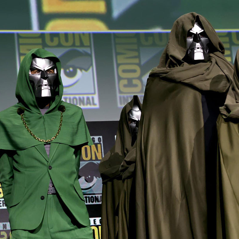 Xcoser Doctor Doom Cosplay Mask Prop Resin Movie Replica Adults/Kids Halloween