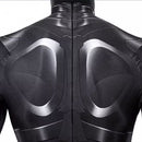 Xcoser Superhero The Dark Knight Rises Batman Cosplay Costume Bruce Bodysuit Jumpsuit