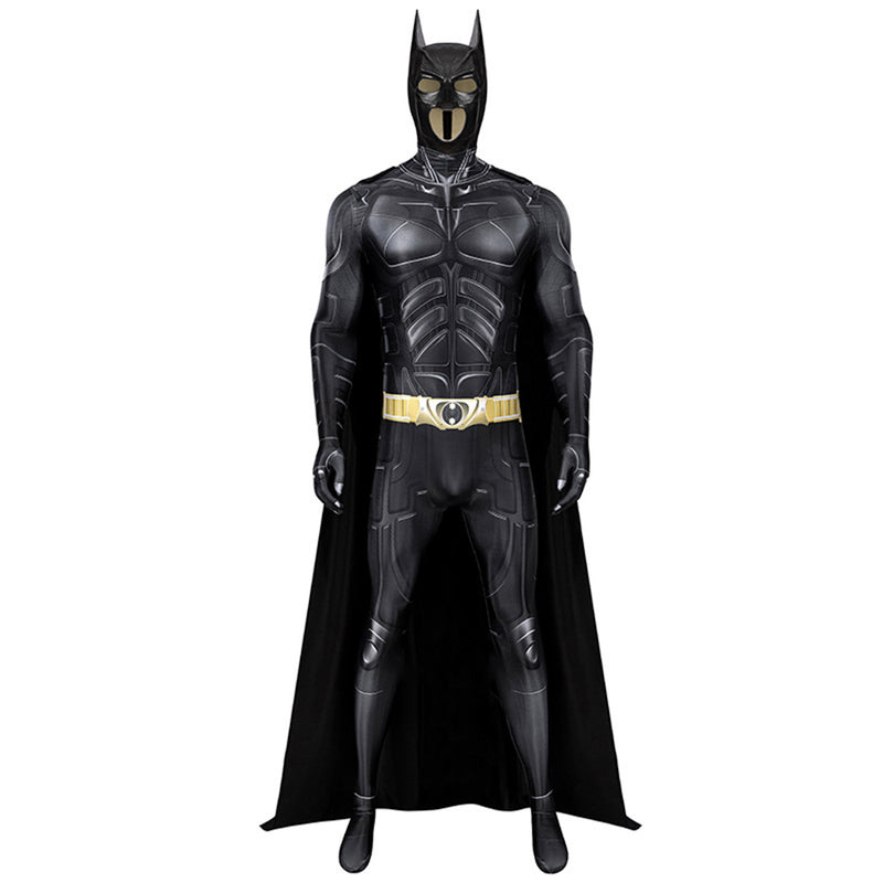 【New Arrival】Xcoser Superhero The Dark Knight Rises Batman Cosplay Costume Bruce Bodysuit Jumpsuit